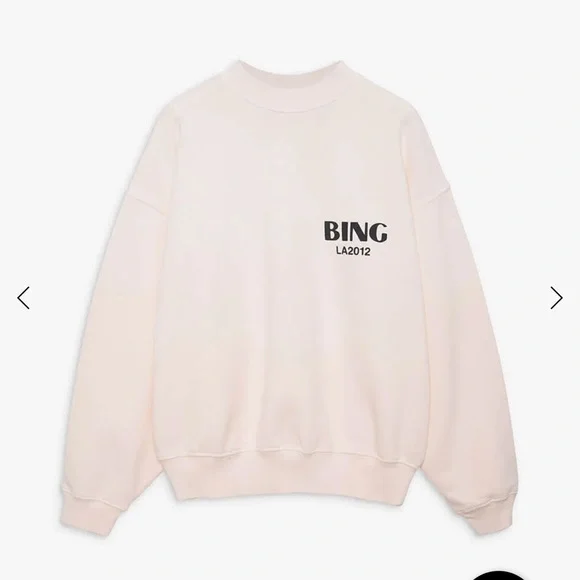 Anine Bing Jaci Sweatshirt Bing LA - Picture 4 of 11